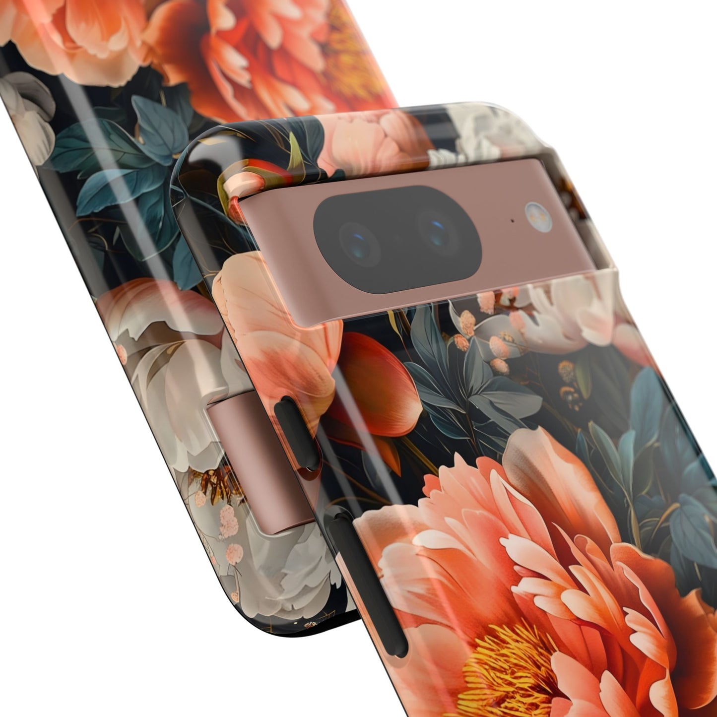 Floral Phone Case - Tough Cases, Durable Cover, Flower Design, Unique Gift, Phone Accessories
