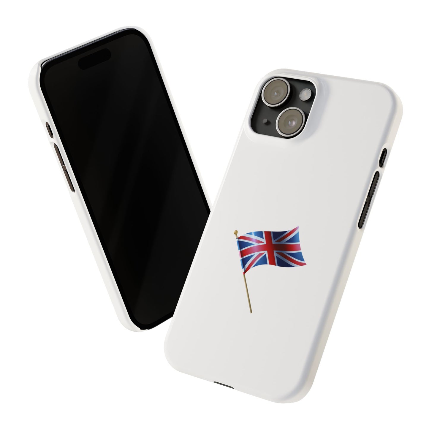 Union Jack Phone Case - Slim Phone Cases for Brits, Travel Lovers, United Kingdom Pride, Gift for Him/Her, National Holidays