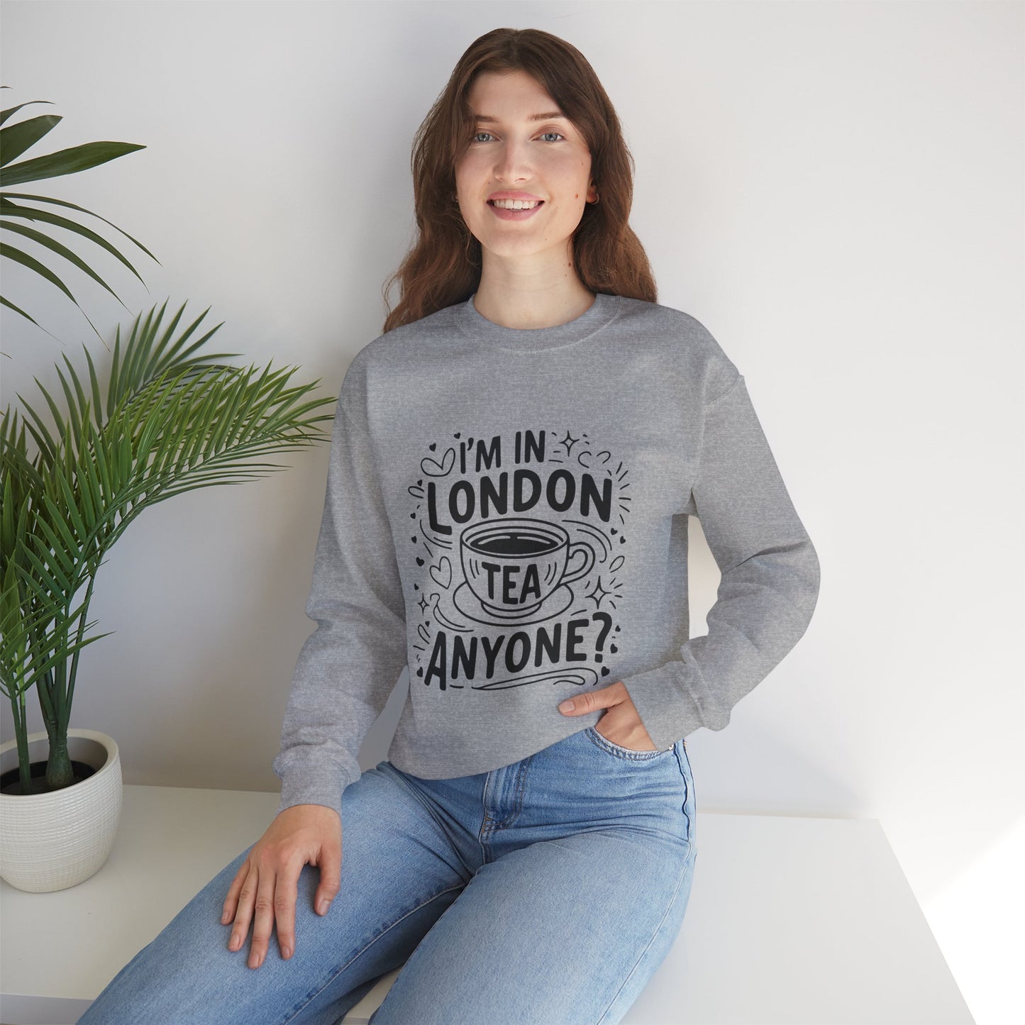 Unisex Heavy Blend™ Crewneck Sweatshirt - London's Nostalgic Tea