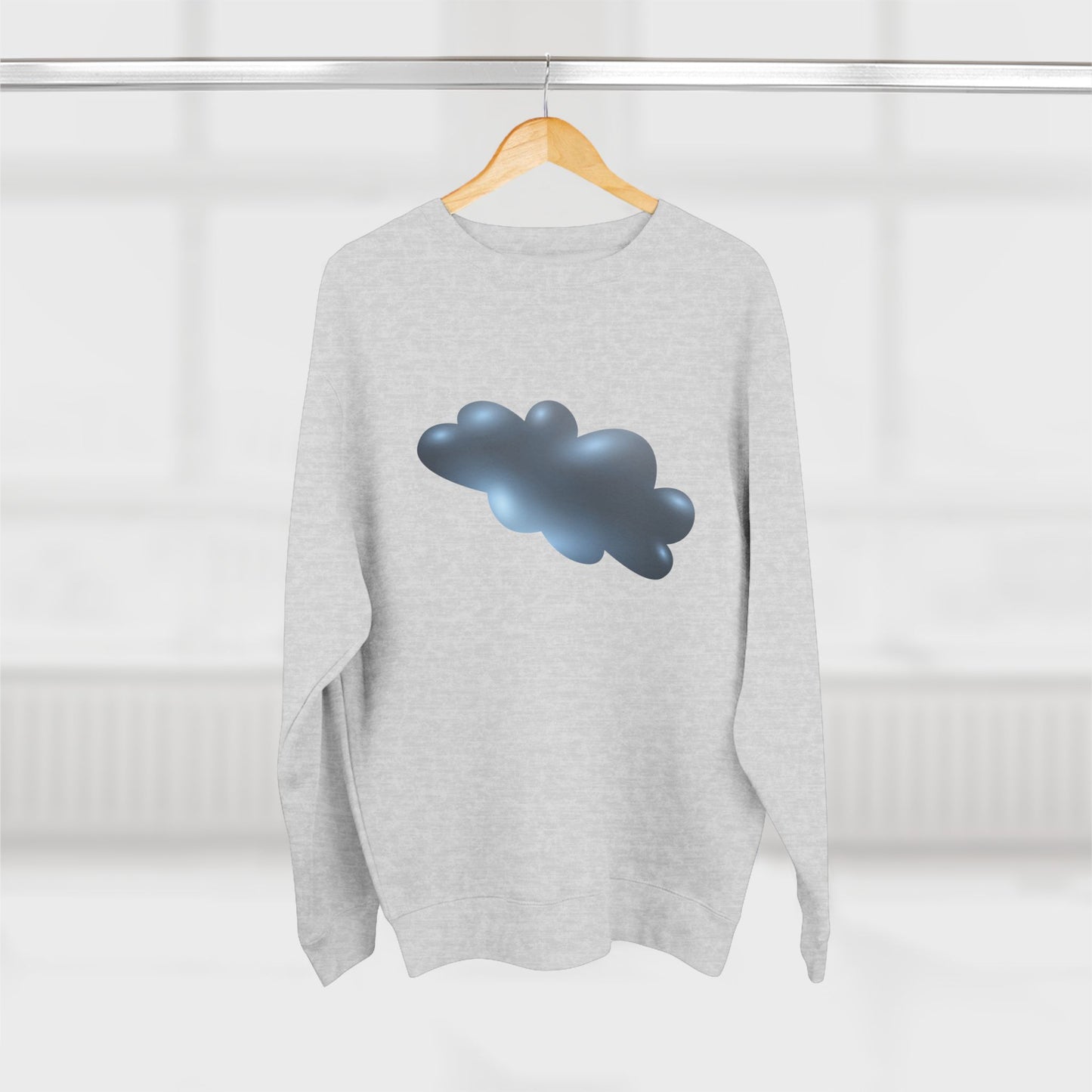 Unisex Crewneck Sweatshirt - Serene Cloudscape Dreamy Cloud