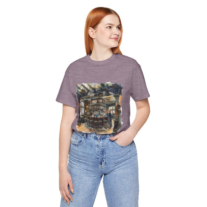 Unisex Jersey Short Sleeve Tee - The Local Spot - Authentic British Pub Vibes