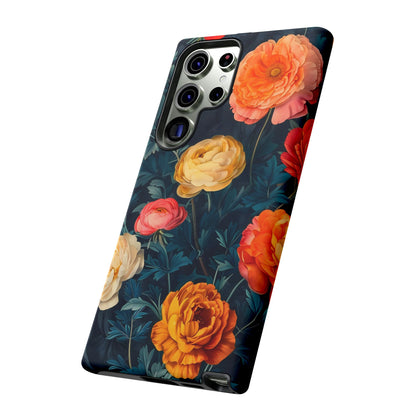 Floral Phone Case, Tough Cases for Phone Protection, Gift for Flower Lovers, Floral Designs, Spring Decor