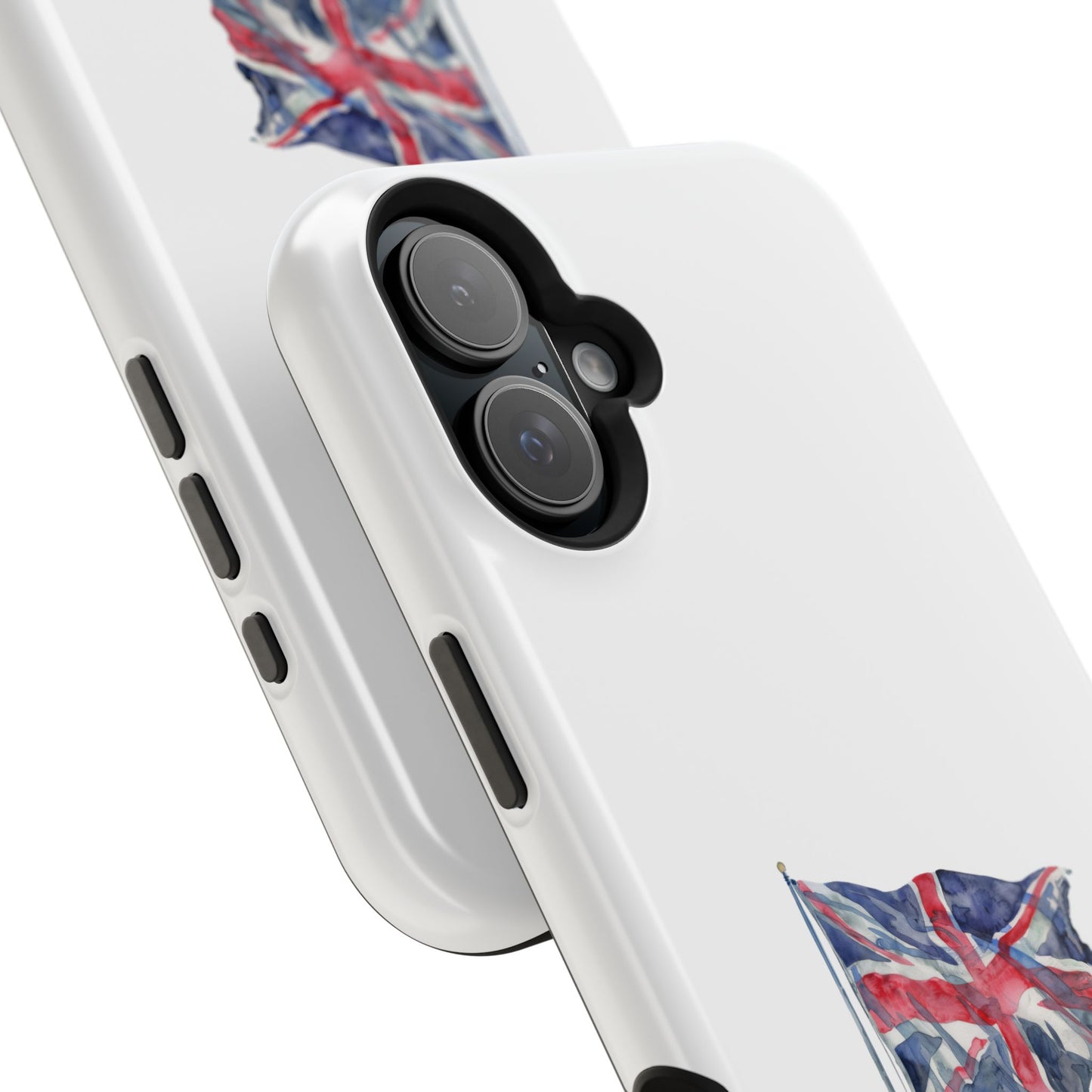 UK Flag Magnetic Tough Case, Durable Phone Cover, British Pride Accessory, Gift for Travelers, Patriot’s Tech Protector