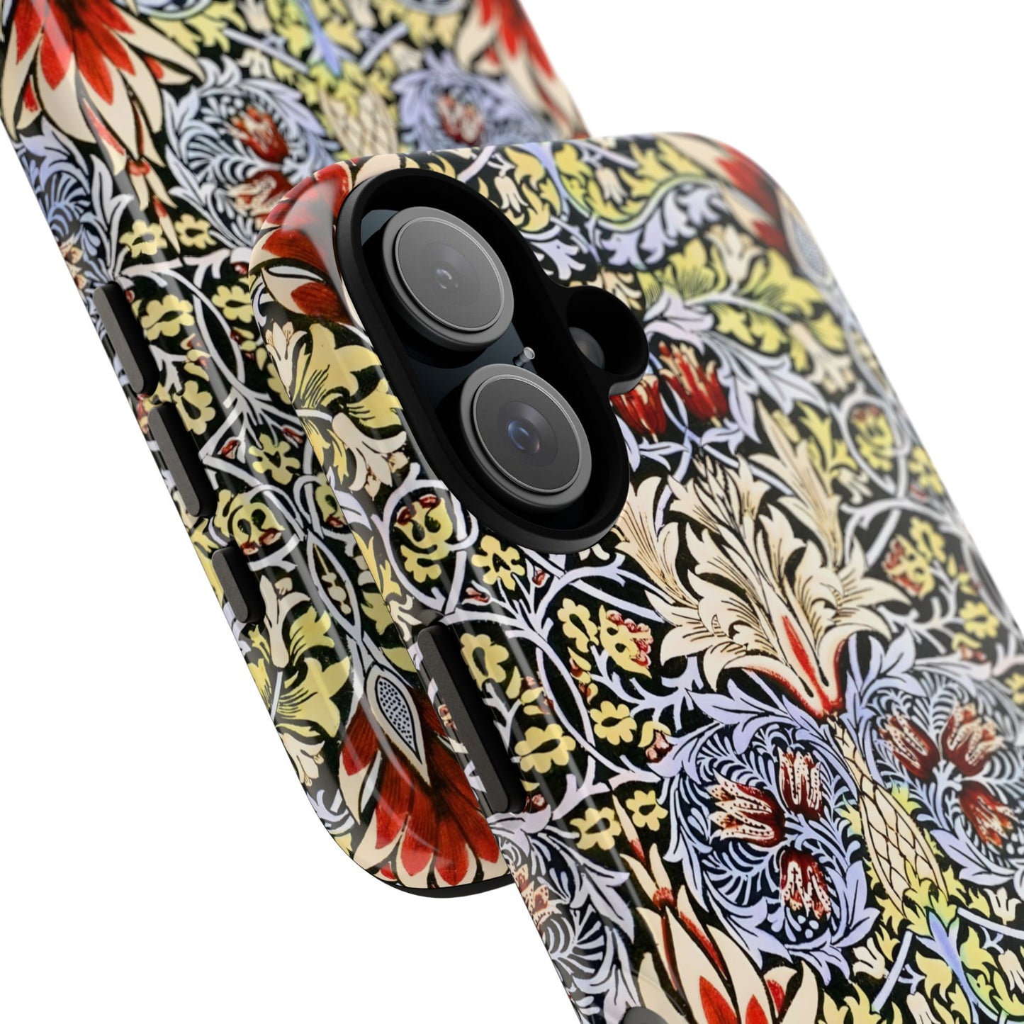 Stylish Phone Case - Floral Design, Tough Cases, Gift for Her, Phone Accessories, Trendy Tech, Unique Cell Phone Cover