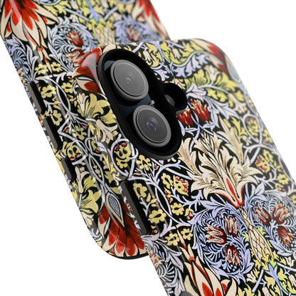 Stylish Phone Case - Floral Design, Tough Cases, Gift for Her, Phone Accessories, Trendy Tech, Unique Cell Phone Cover
