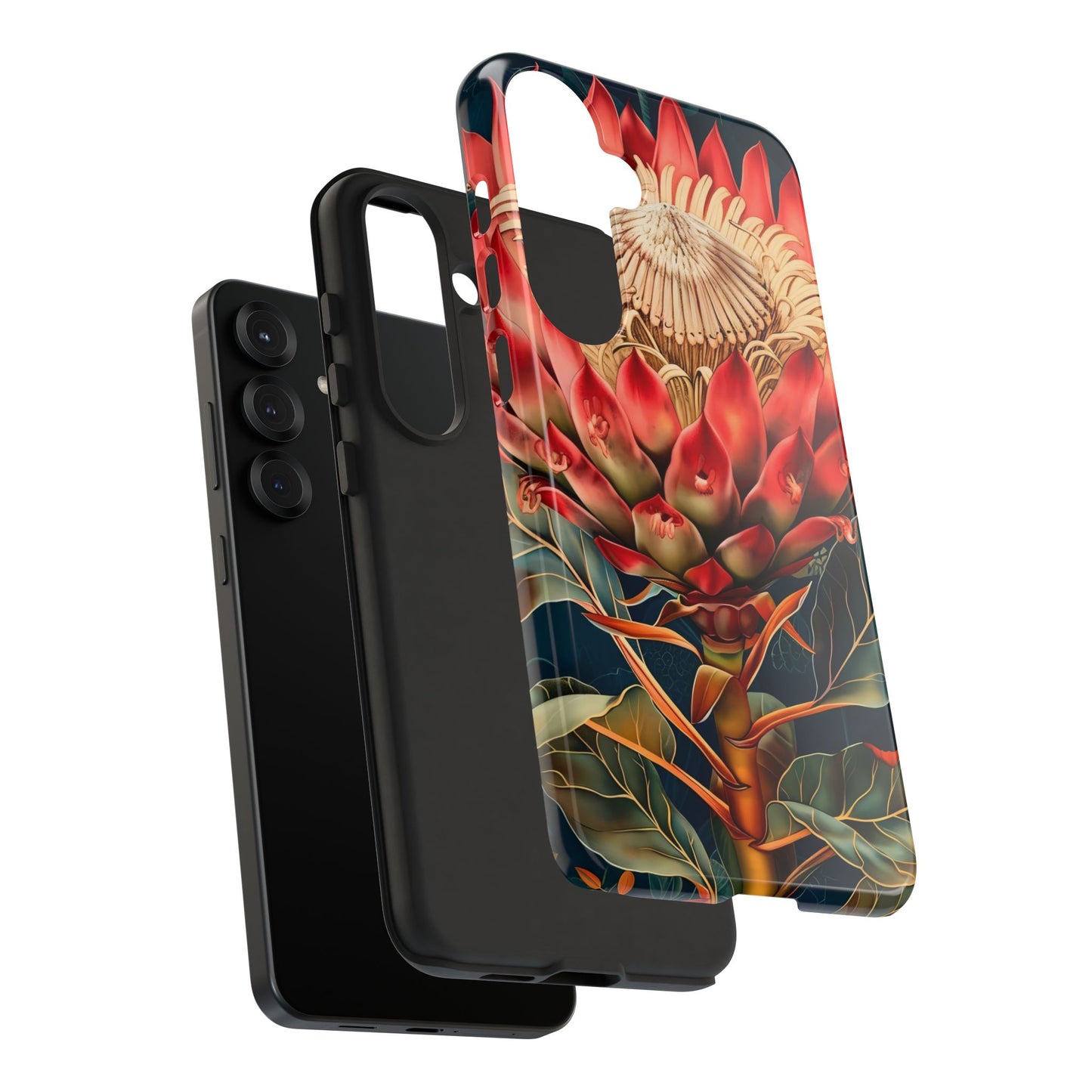 Tough Cases: Vibrant Floral Phone Case, Tough Phone Covers, Floral Art Cases, Nature Design Accessories, Gift for Nature Lovers