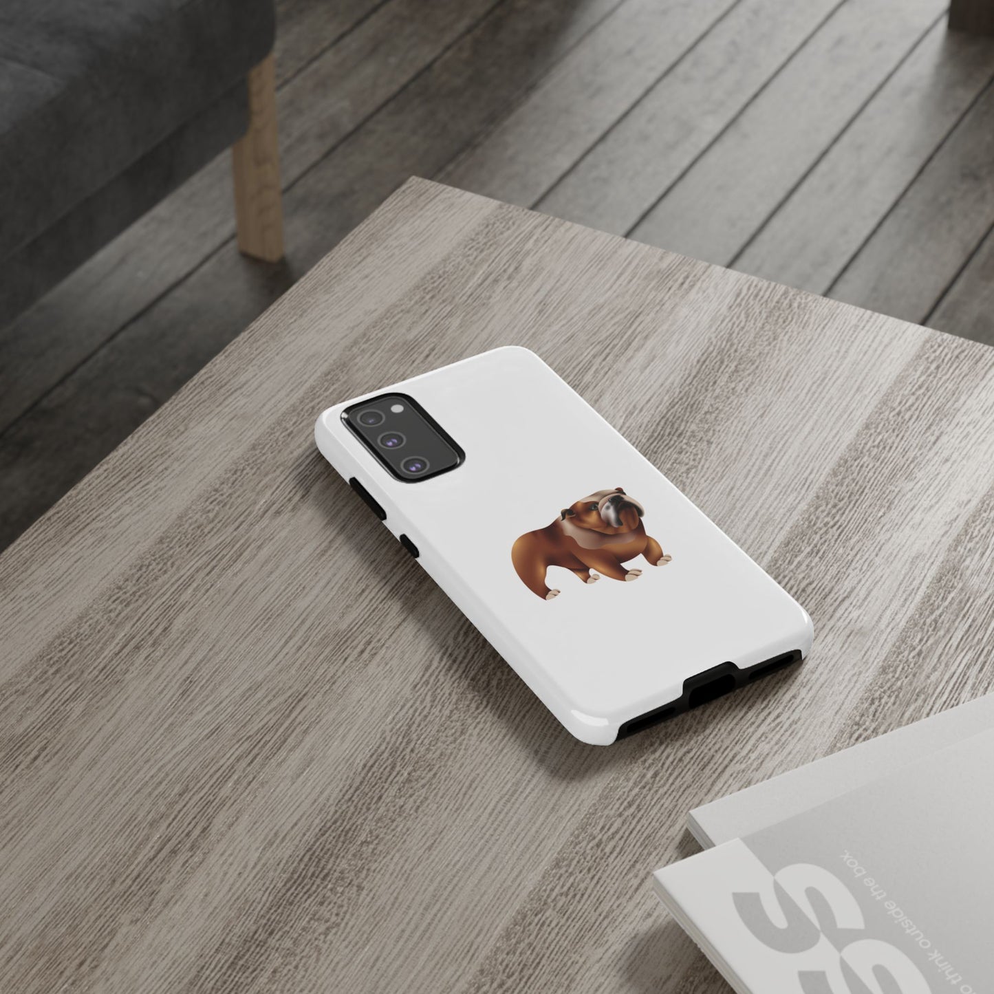 Bulldog Phone Case, Tough Cases for Dog Lovers, Custom Pet Accessories, Cute Bulldog Gifts, Animal Phone Covers
