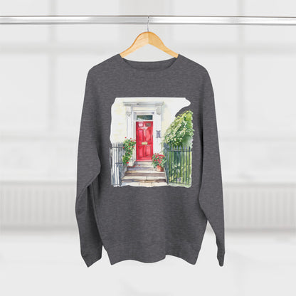 Unisex Crewneck Sweatshirt - Street London Aesthetics Urban Charm and Classic City Vibes