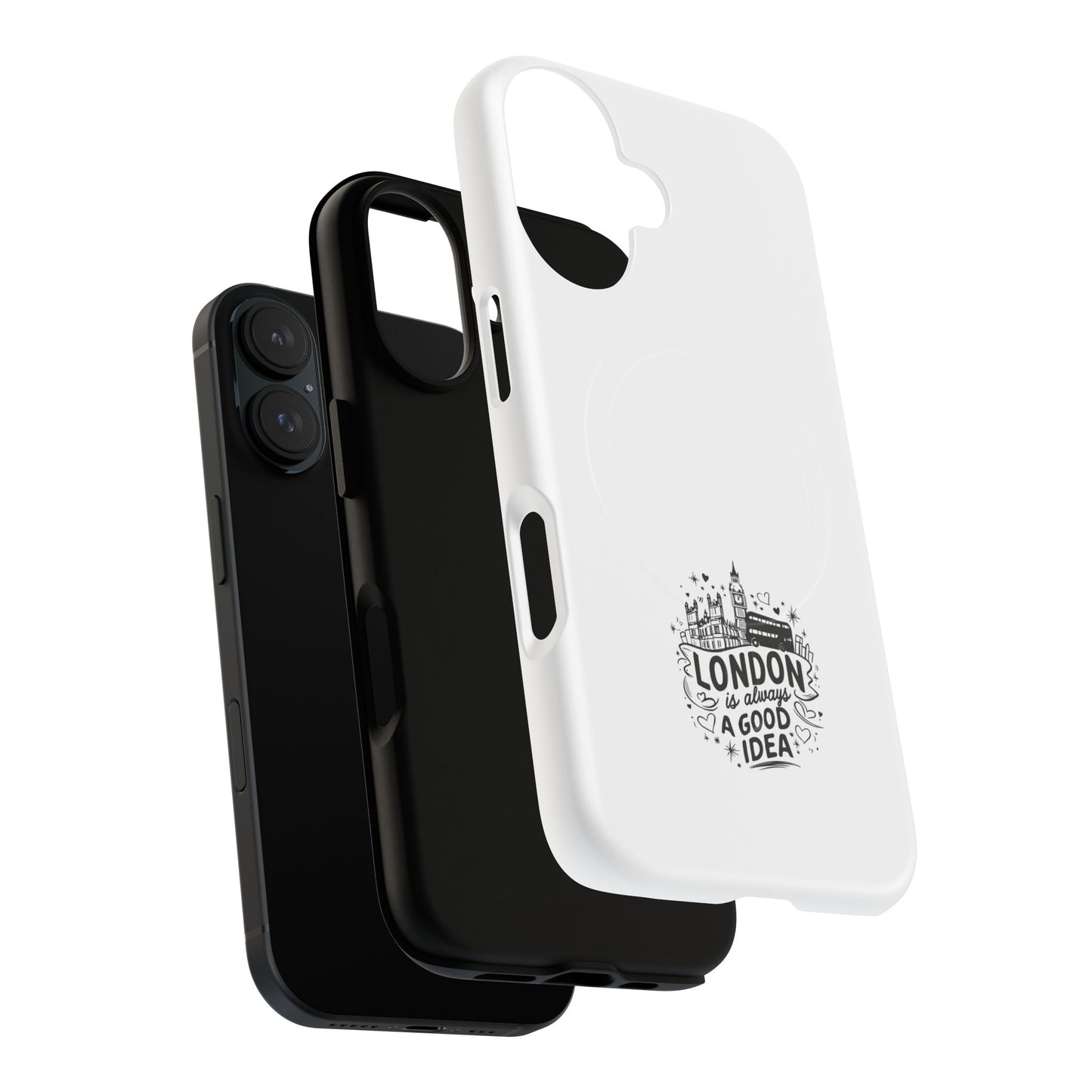 Tough Magnetic Phone Cases - London Is Always A Good Idea, Custom Phone Covers, Travel Gifts, Modern Phone Cases, Durable Cases, [...]