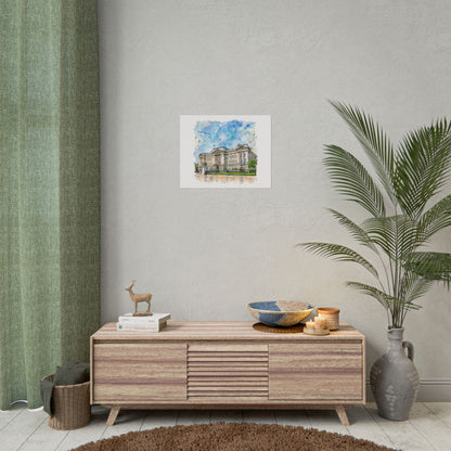 Watercolor Art Rolled Posters