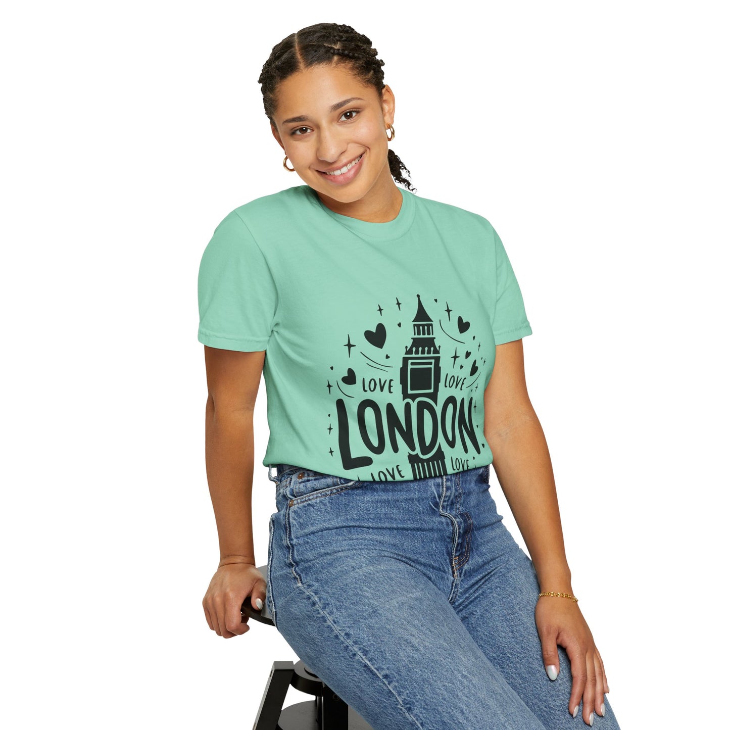Unisex Garment-Dyed T-shirt - Adorable London