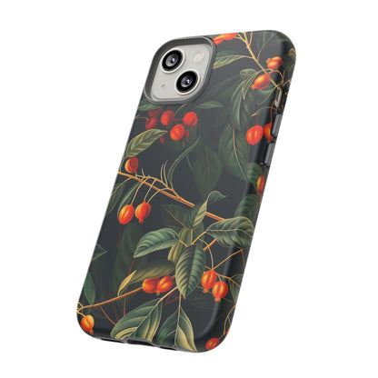Tough Cases, Floral Phone Case, Nature-Inspired Tech, Unique Gift, Phone Accessory, Botanical Design, Fall Vibes