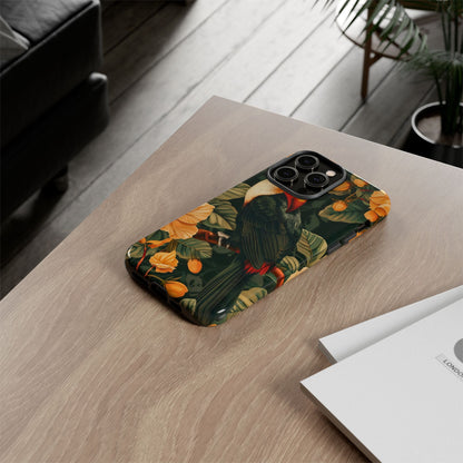 Tropical Toucan Phone Case, Exotic Bird Cover, Nature Lover Gift, Eco-Friendly Design, Customizable Tech Accessory