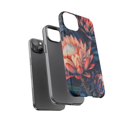 Floral Phone Case | Tough Cases, Floral Design, Phone Accessory, Gift for Her, Customizable Case, Nature Lover Gift
