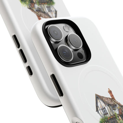 Charming Cottage Magnetic Phone Case | Tough & Durable iPhone Cover, Gift for Home Lovers, Personalized Phone Accessory