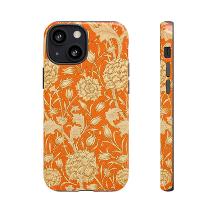 Floral Phone Case, Vibrant Tough Cases for Garden Lovers, Stylish Protection, Gift for Birthdays, Spring Decor, Unique Design