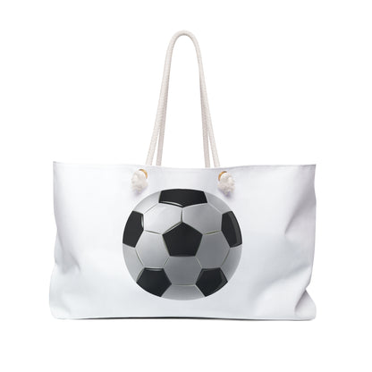 Soccer Weekender Bag - Perfect for Game Day, Travel, Sports Enthusiasts, Beach Trips, Gift for Athletes, Soccer Lovers