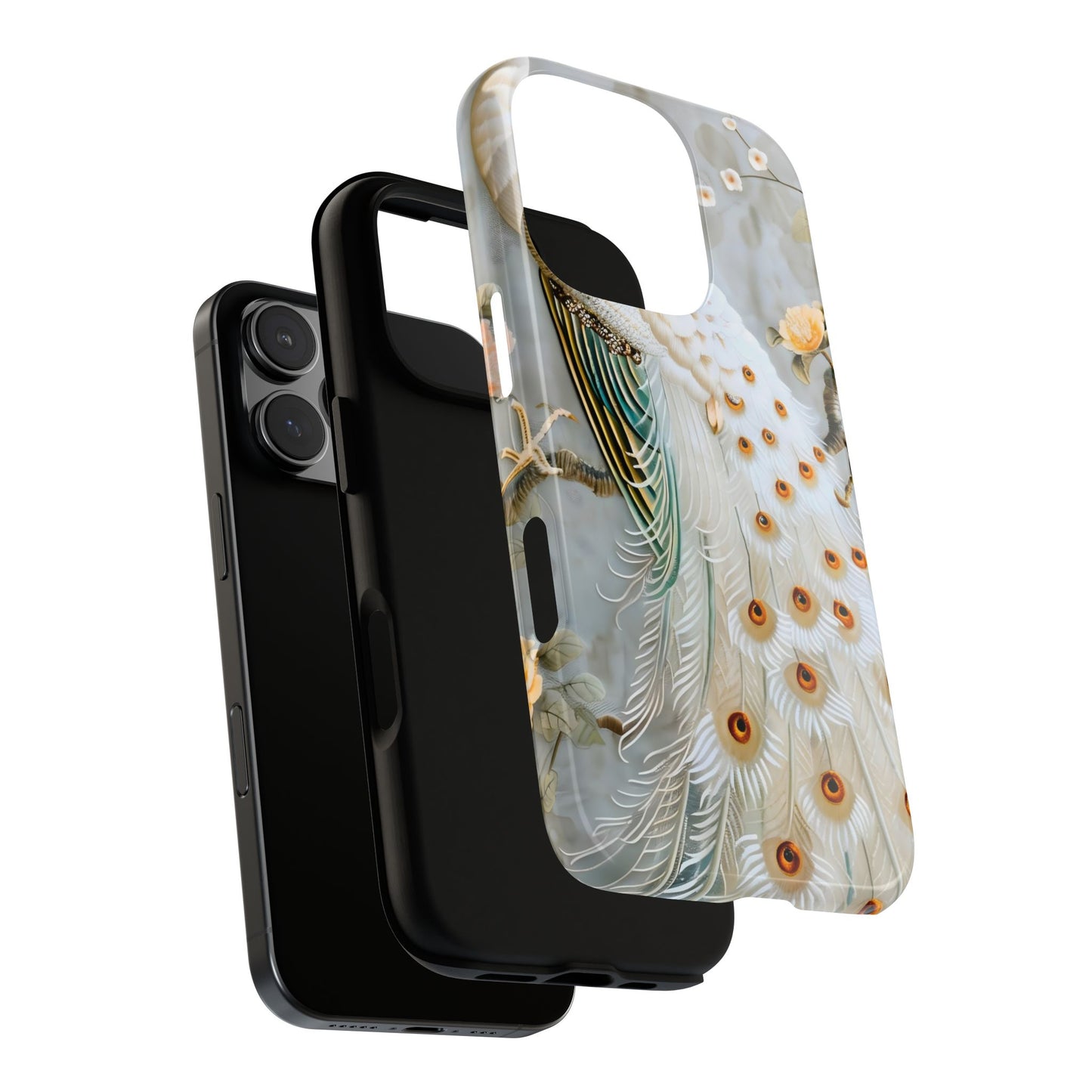 White peacock Tough Cases