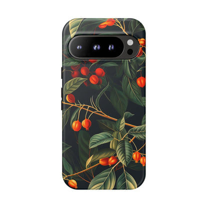 Tough Cases, Floral Phone Case, Nature-Inspired Tech, Unique Gift, Phone Accessory, Botanical Design, Fall Vibes