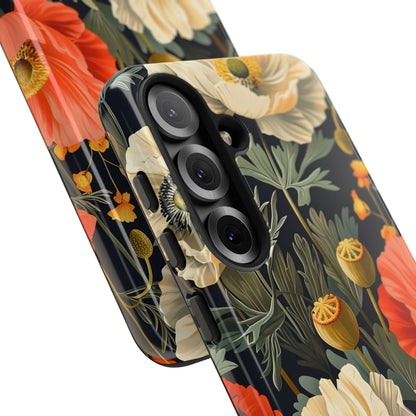 Floral Phone Case - Tough Cases with Vibrant Garden Design, Phone Accessory, Gift for Her, Spring Style, Nature Lover