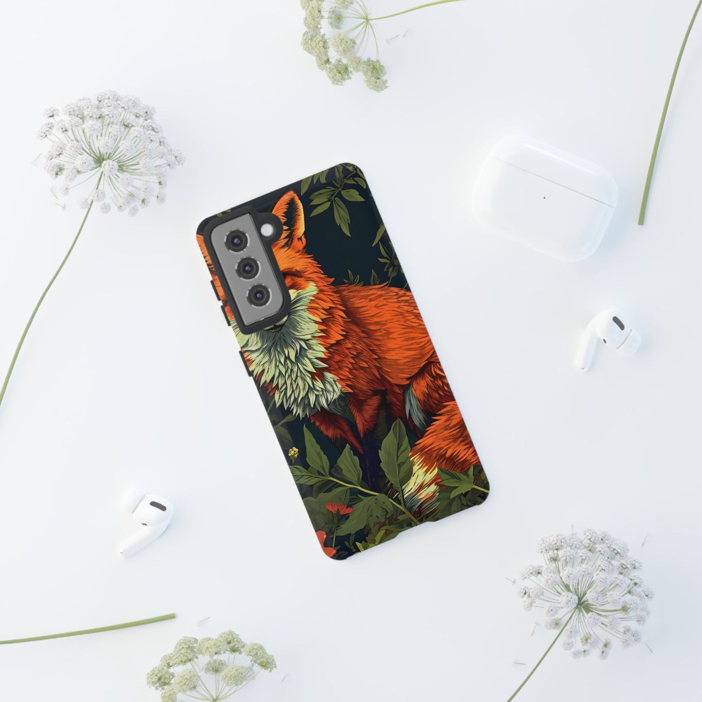 Fox Phone Case, Tough Cases for Animal Lovers, Wildlife Phone Cover, Cute Fox Gift, Nature Lovers Phone Accessory