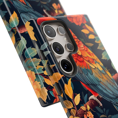 Vibrant Parrot Phone Case - Tough, Stylish, Nature-Inspired, Tropical, Wildlife, Perfect Gift, Summer Vibes