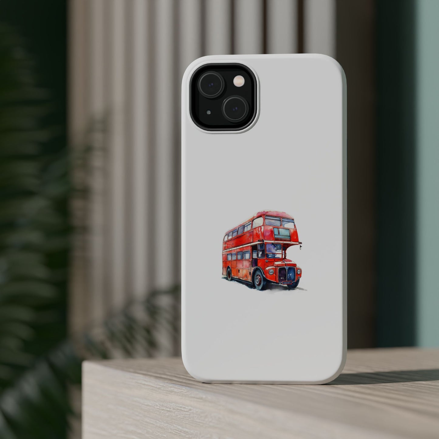 Stylish Magnetic Phone Cases | London Bus Design, Unique Gift for Travelers, Durable Protection, Trendy Accessories, Phone Covers