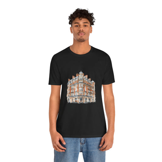 Unisex Jersey Short Sleeve Tee - Classy British Architecture