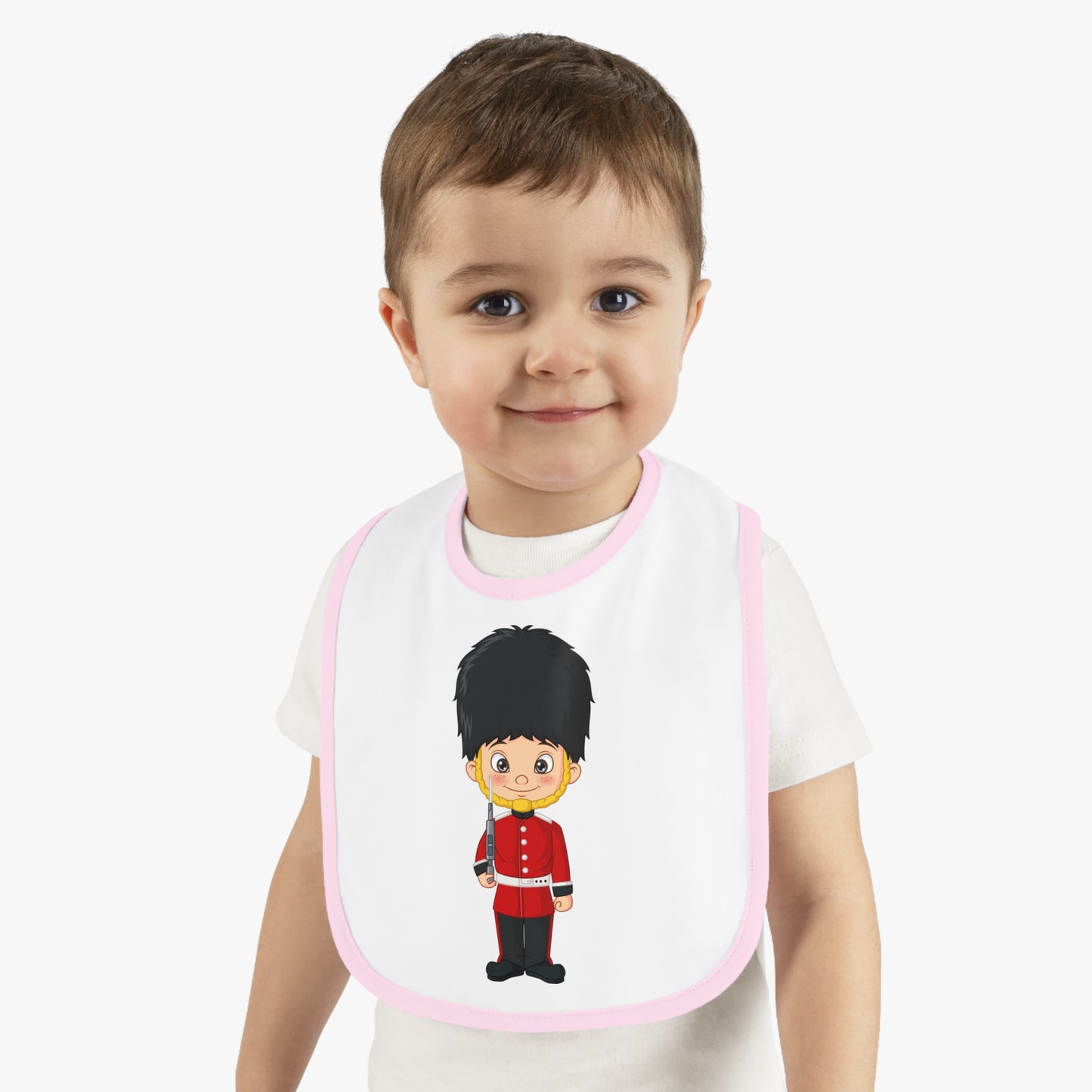 Cute Guard Baby Bib, Baby Gift, Infant Feeding, Fun Bib, Baby Shower Gift, Nursery Decor