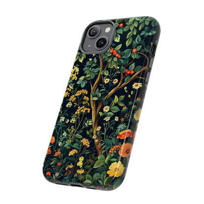 Floral Phone Case - Tough Cases, Colorful Nature Design, Gift for Flower Lovers, Phone Accessory, Unique Cell Phone Cover