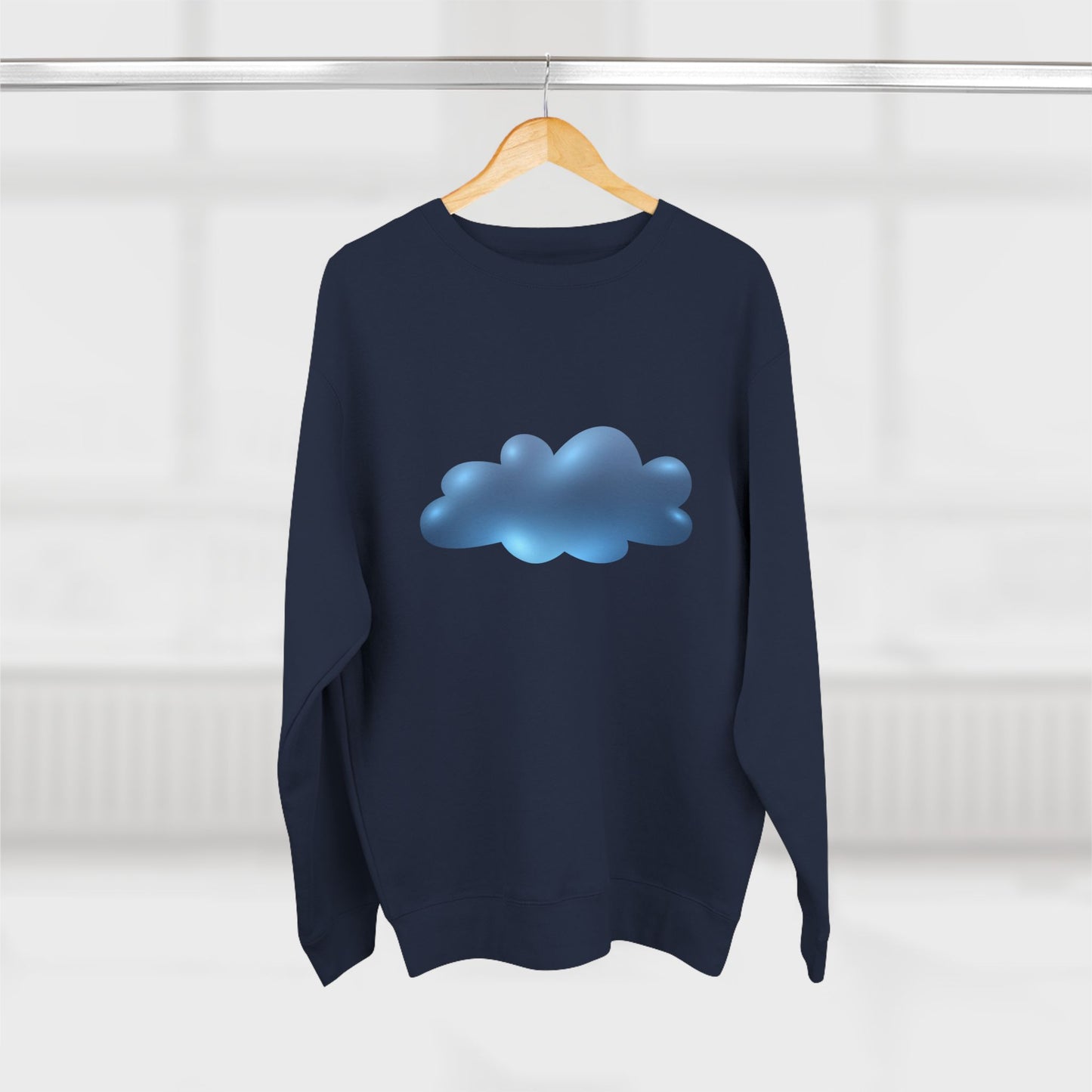 Unisex Crewneck Sweatshirt - Serene Cloudscape Dreamy Cloud