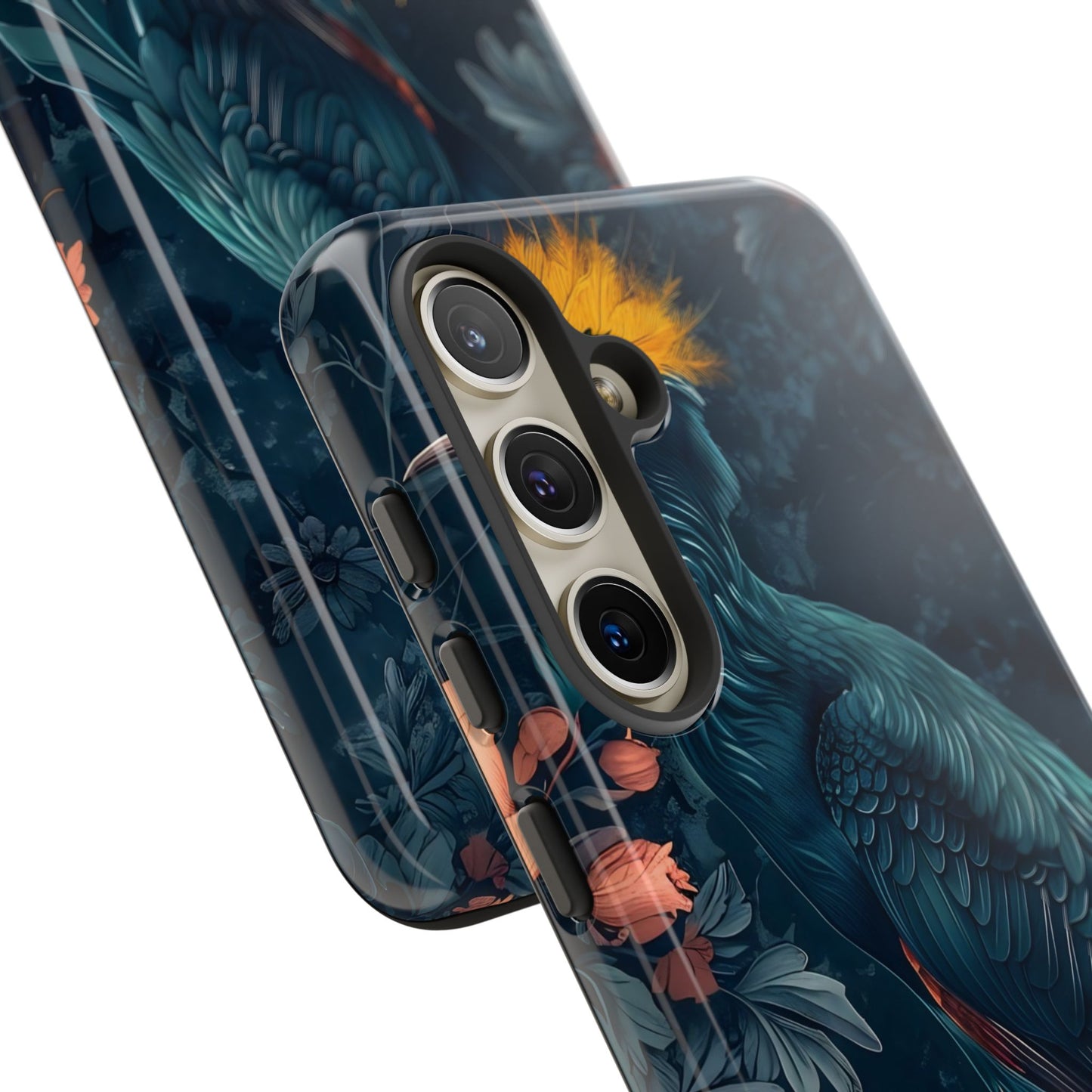 Tough Cases: Stylish Phone Case with Vibrant Parrot Design, Floral Phone Cover, Unique Gift for Bird Lovers, Trendy Tech Accessory, [...]