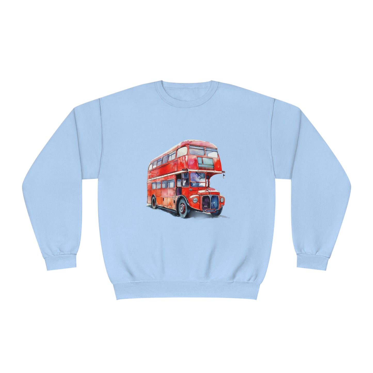 Unisex NuBlend® Crewneck Sweatshirt - British English Bus