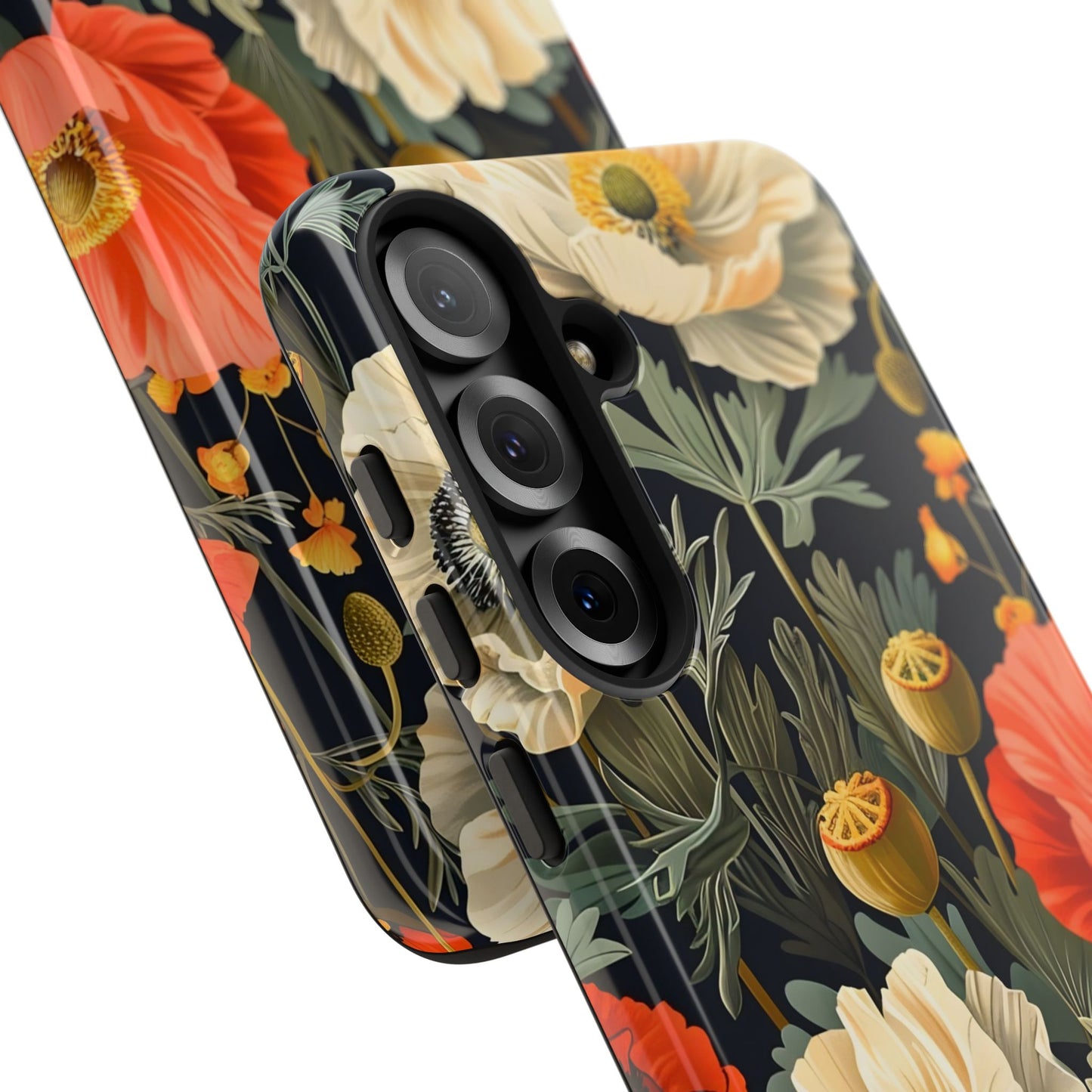 Floral Phone Case - Tough Cases with Vibrant Garden Design, Phone Accessory, Gift for Her, Spring Style, Nature Lover