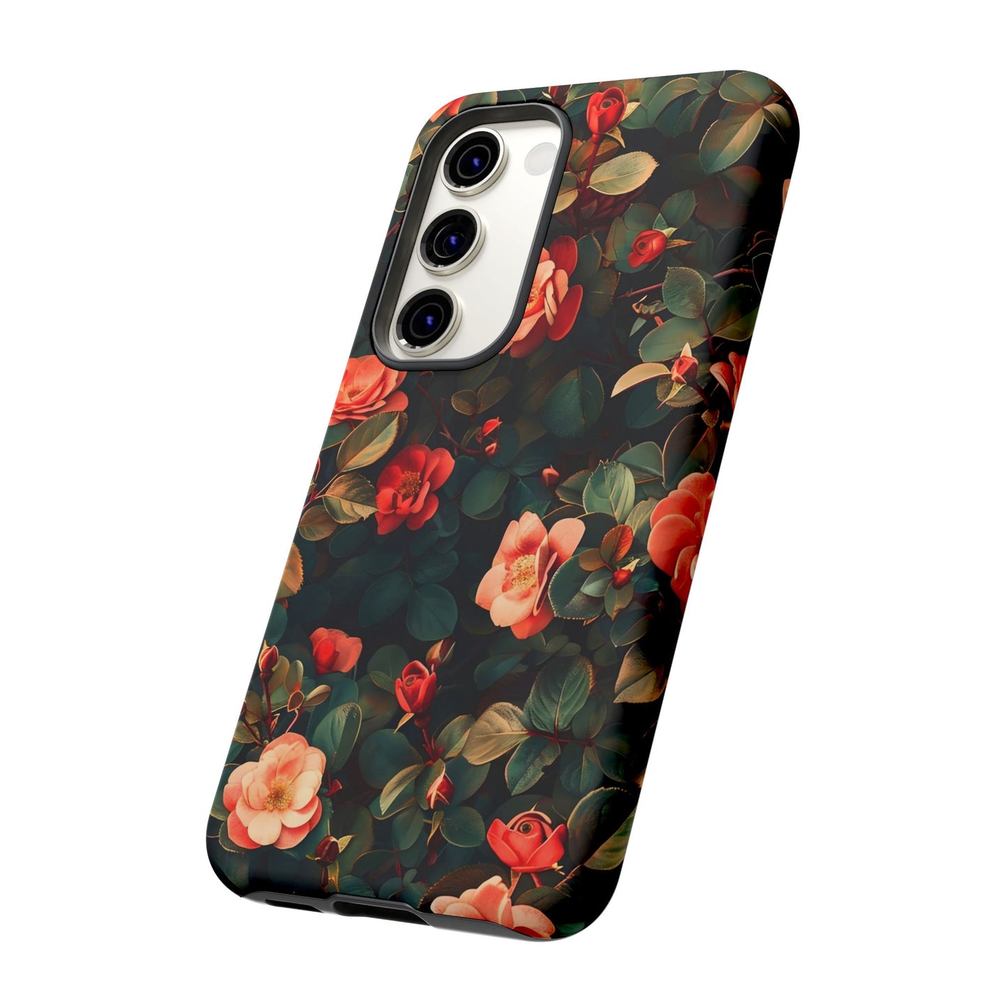 Floral Phone Case - Elegant Floral Design, Tough Protective Case, Perfect Gift for Her, Trendy Phone Accessories, Mother’s Day, Birthday