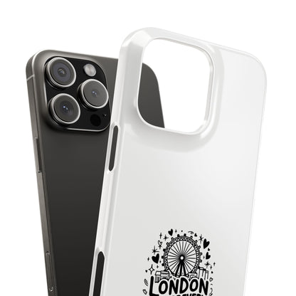 Stylish London Phone Case - Where Every Street Tells a Story, Gift for Travelers, Unique Decor, Travel Souvenir, Phone Accessories