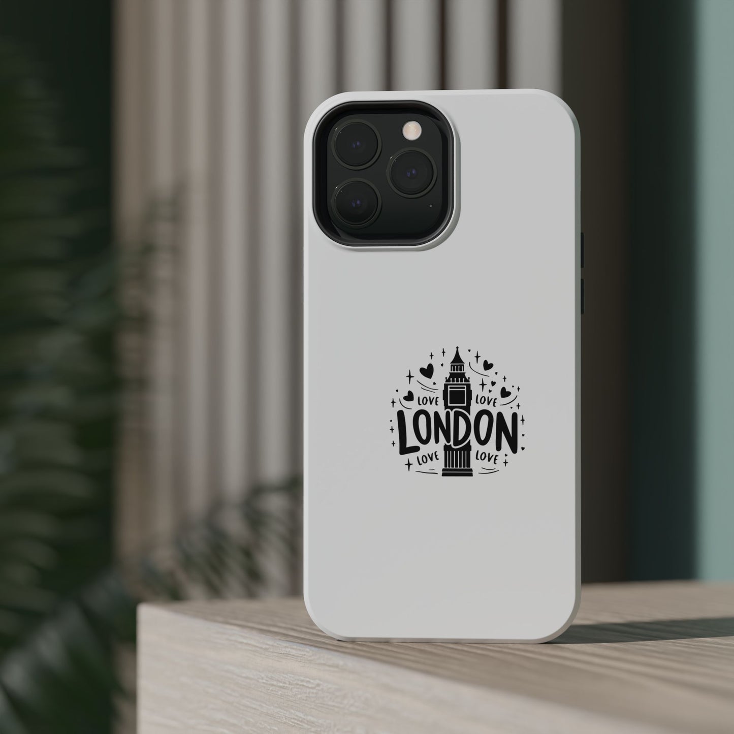 London Love Magnetic Tough Case - Stylish iPhone Protection