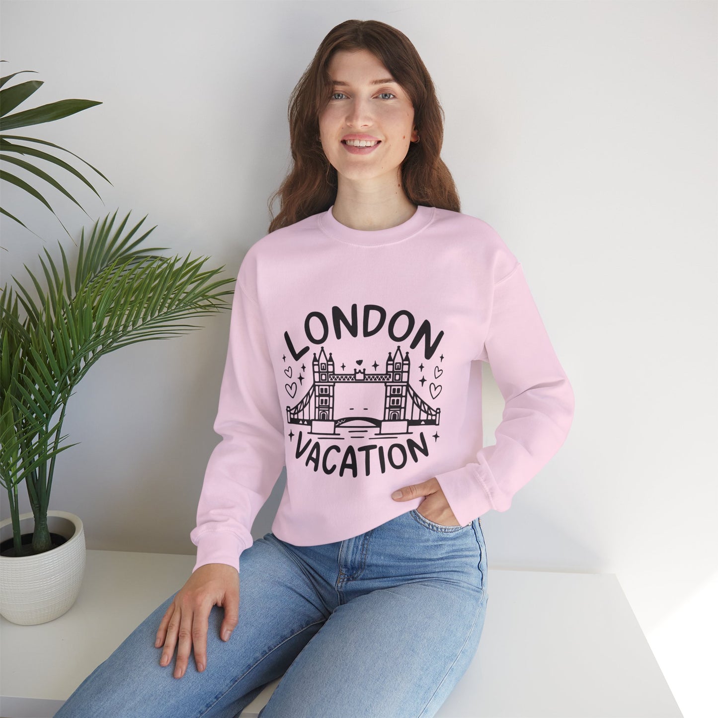 Unisex Heavy Blend™ Crewneck Sweatshirt - London's Relaxing Vacations