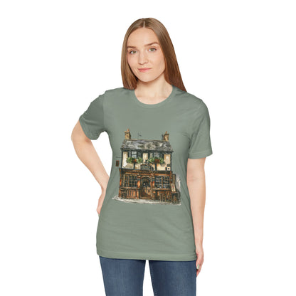 Unisex Jersey Short Sleeve Tee - Charming & Cozy - Life in a British Village House