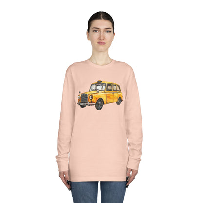 Long Sleeve Crewneck Tee - British Vintage Car