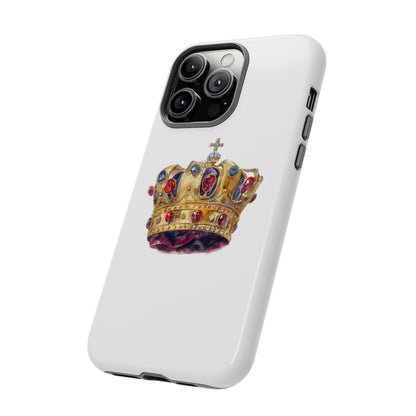 Royal Crown Phone Case | Tough Phone Cases, Stylish Accessories, Gift for Her, Birthday Present, Royalty Vibe