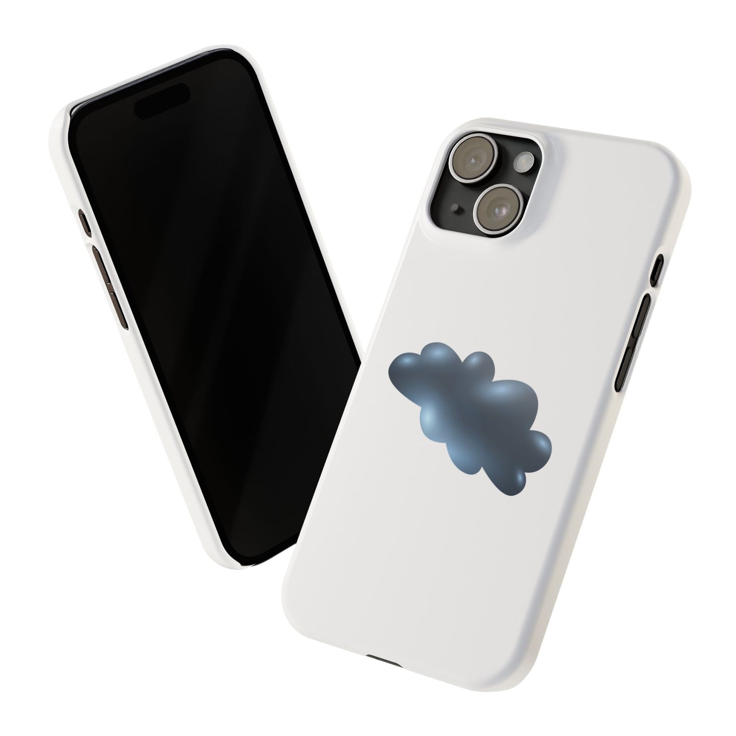 Soft Cloud Slim Phone Cases | Aesthetic Phone Cover, Cute Gift for Teens, Minimalist Design, Trendy Phone Accessories, Cloud Lover