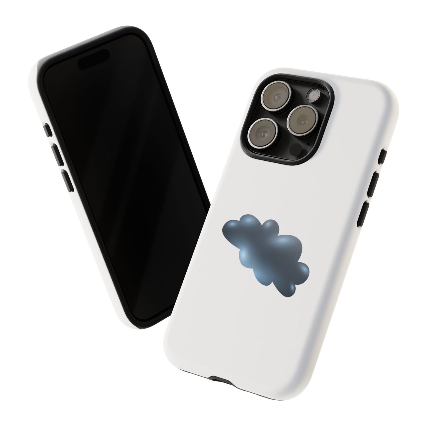 Cloud Design Tough Phone Case - Unique Protection for Stylish Owners