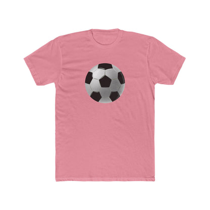 Dynamic Football Design - Sports Passion and Energetic Unisex Cotton Crew Tee