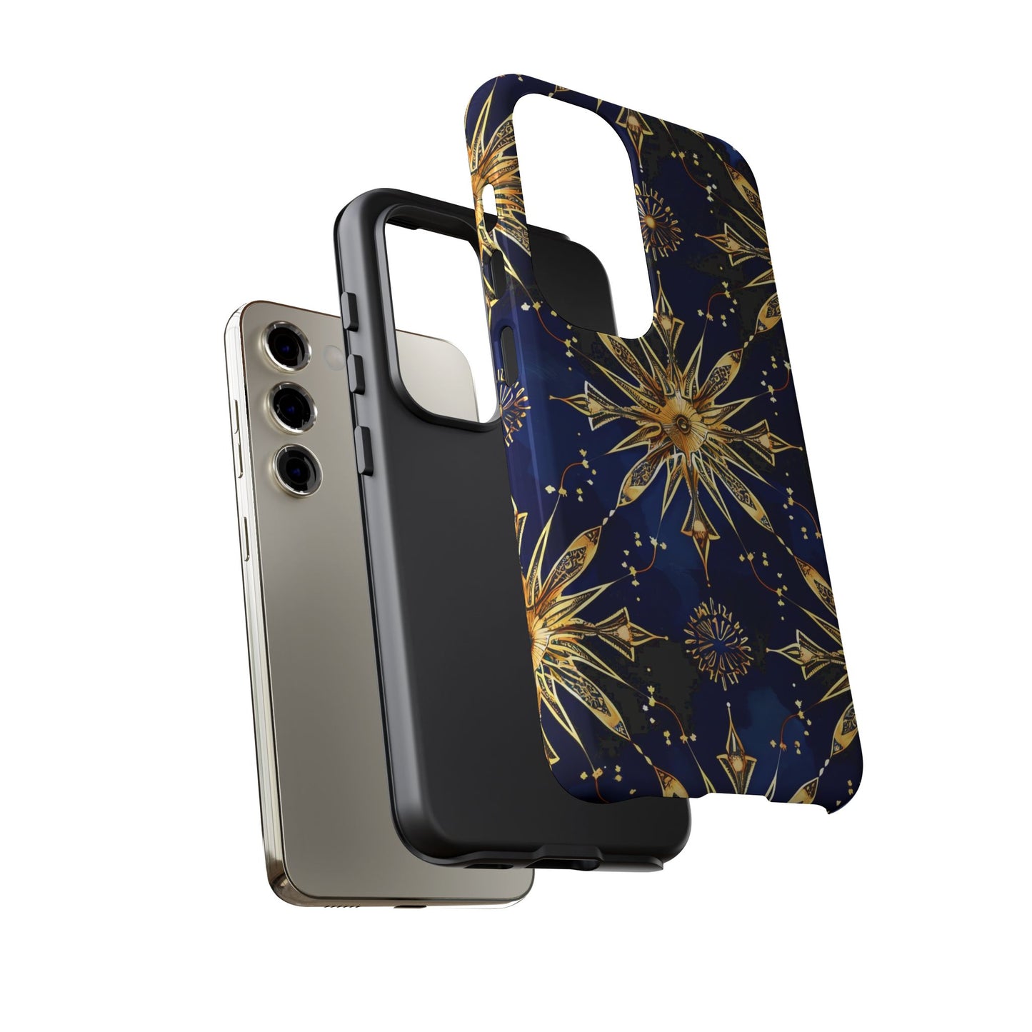 Tough Cases Phone Case with Celestial Design, Stylish Phone Cover, Unique Gift for Space Lovers, Durable Protection, Cosmic Art