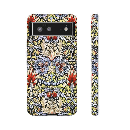 Stylish Phone Case - Floral Design, Tough Cases, Gift for Her, Phone Accessories, Trendy Tech, Unique Cell Phone Cover