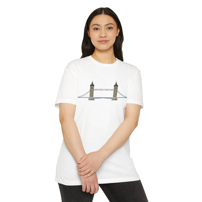 Unisex CVC Jersey T-shirt - Tower Bridge - Iconic London