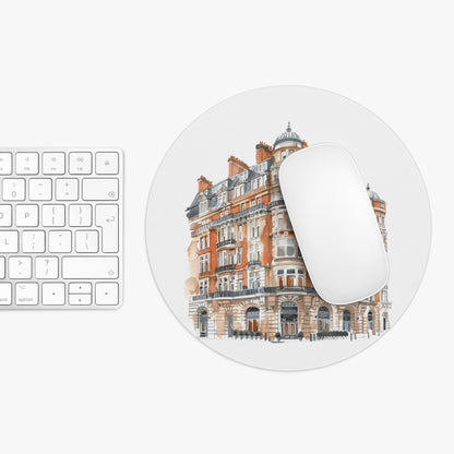Elegant Cityscape Mouse Pad | Office Decor, Gift for Architects, Home Office Essentials, Computer Accessories, Unique Desk Decor