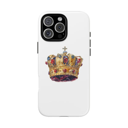 Royal Crown Phone Case | Tough Phone Cases, Stylish Accessories, Gift for Her, Birthday Present, Royalty Vibe