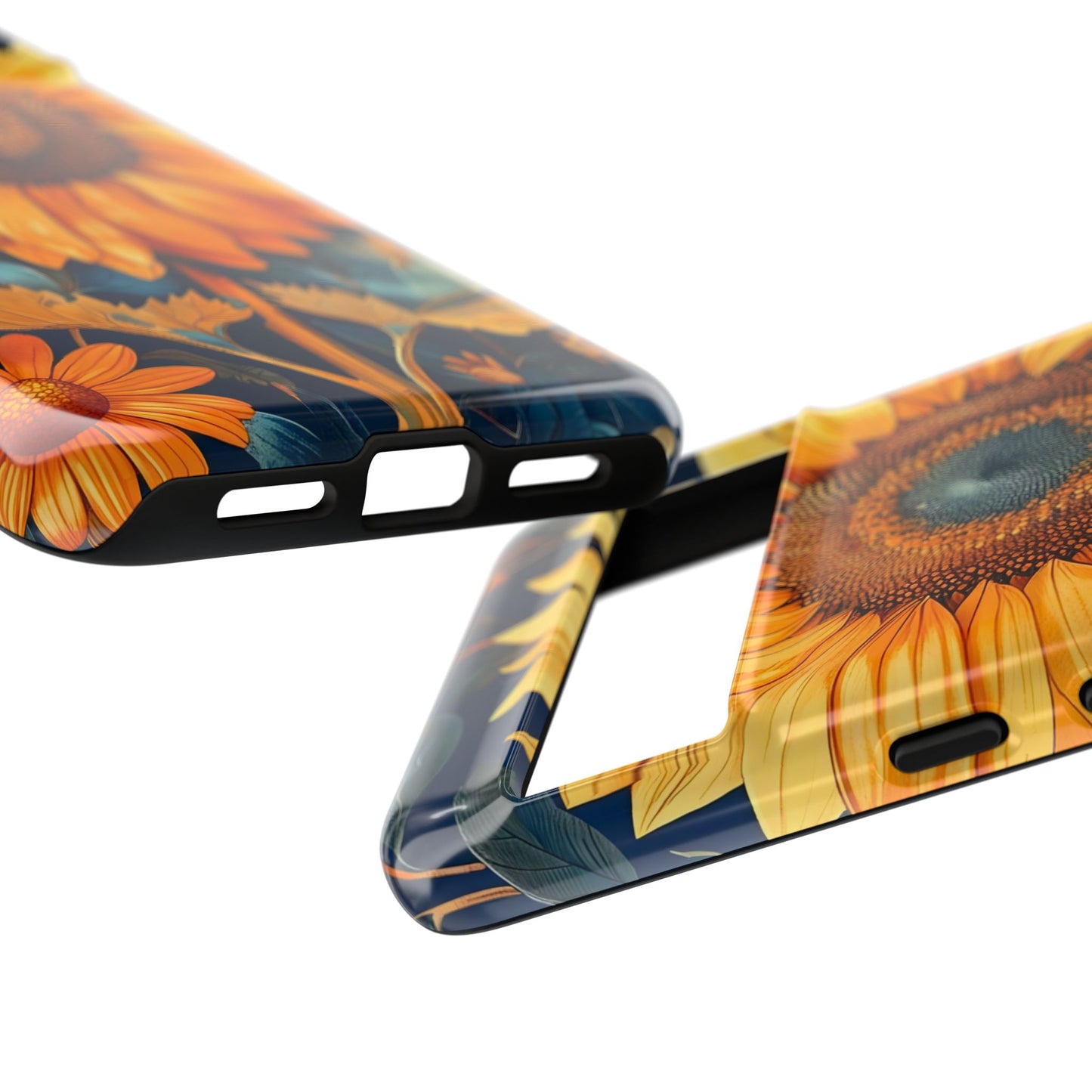 Sunflower Phone Case - Floral Design for Nature Lovers, Cute Spring Accessory, Gift for Her, Eco-Friendly Cover
